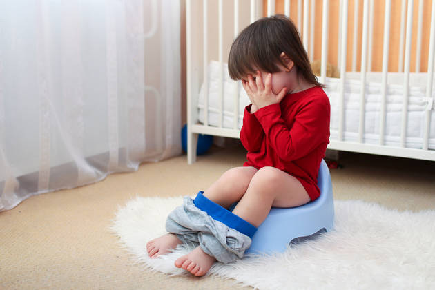 Trẻ bị táo bón